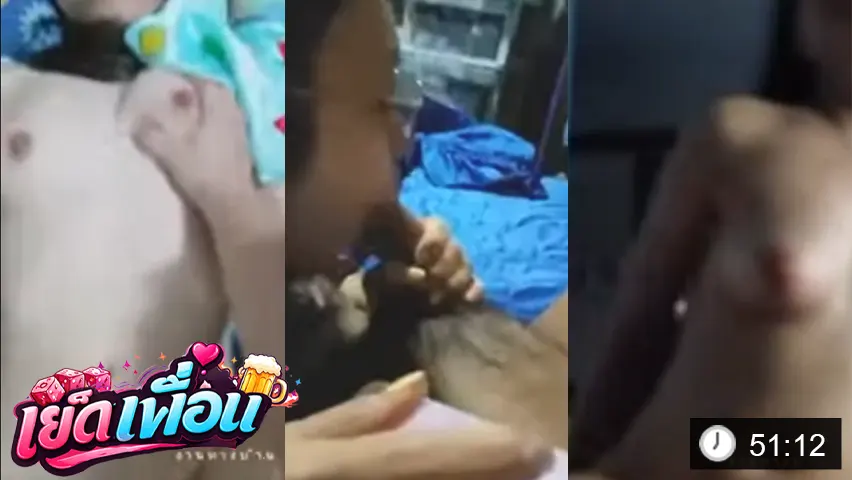 สาวแว่นตัวเล็กหัดอมควย อมจนมิดดุ้น ขึ้นบดควยยั่วๆโคตรเสียว